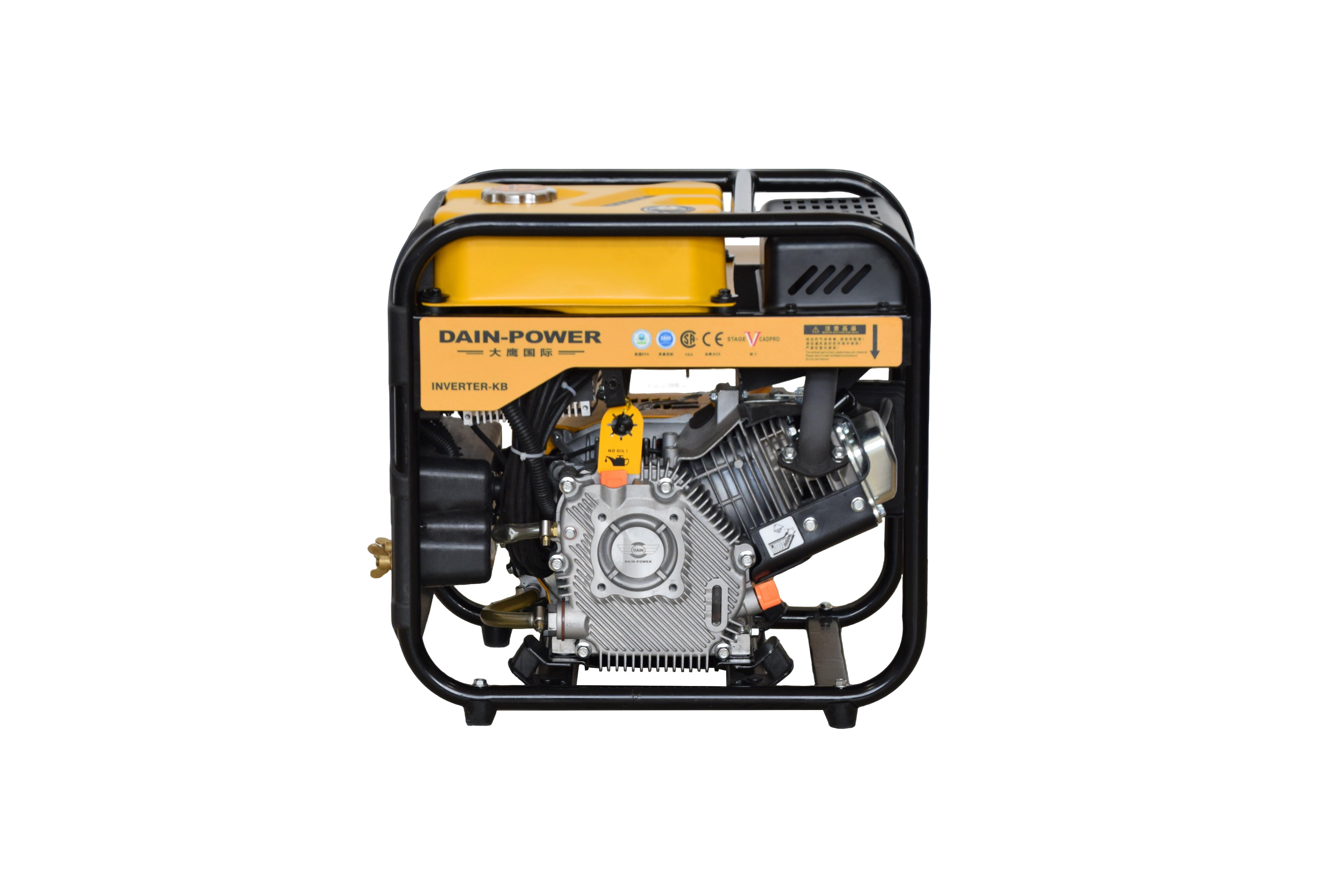 Dain Kb-2 3kw 1kVA 3kVA 5000W 6kw 6500W 8.5kw Welding Small Mini Portable Mobile Electric Manual Gasoline Diesel Inverter Welder Oil Cooling Welder Generator