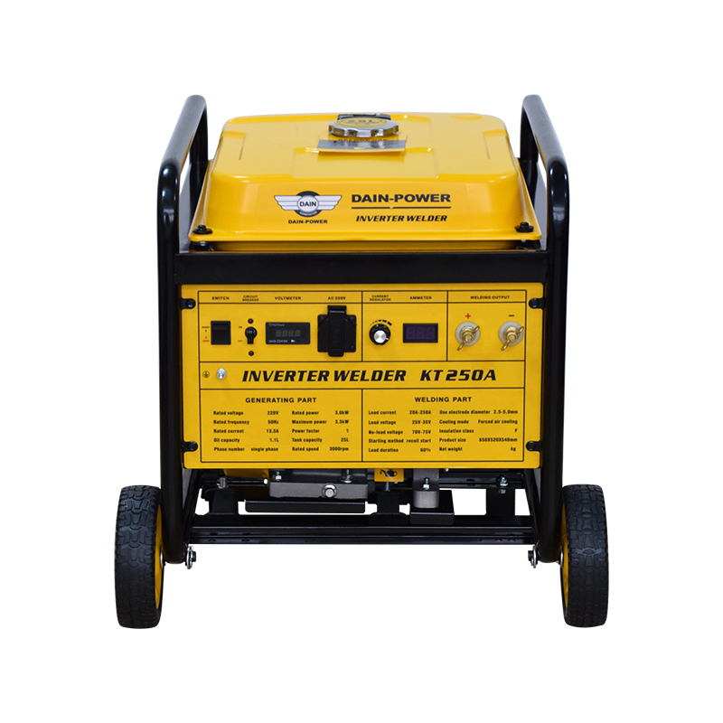 KT Model Gasoline Welder Generator 250A